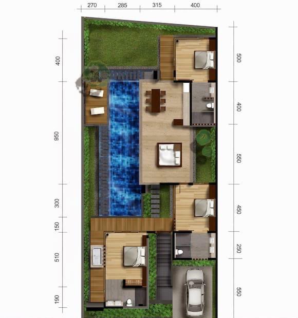 Goa Gong, Jimbaran, Bali, 3 Bedrooms Bedrooms, ,4 BathroomsBathrooms,Villa,For Sale,1147