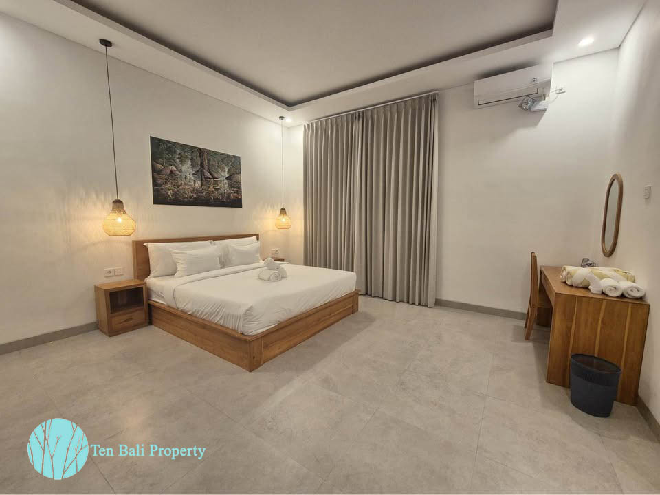Mediterranean-style villa, luxury villa, villa for sale, villa for rent, Kuta Utara, Jalan Raya Padonan, private pool, modern appliances, Bali property, Ten Bali Property